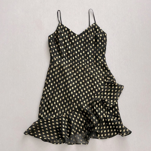 Banana Republic Gold Dot Dress (6) - Picture 3 of 11